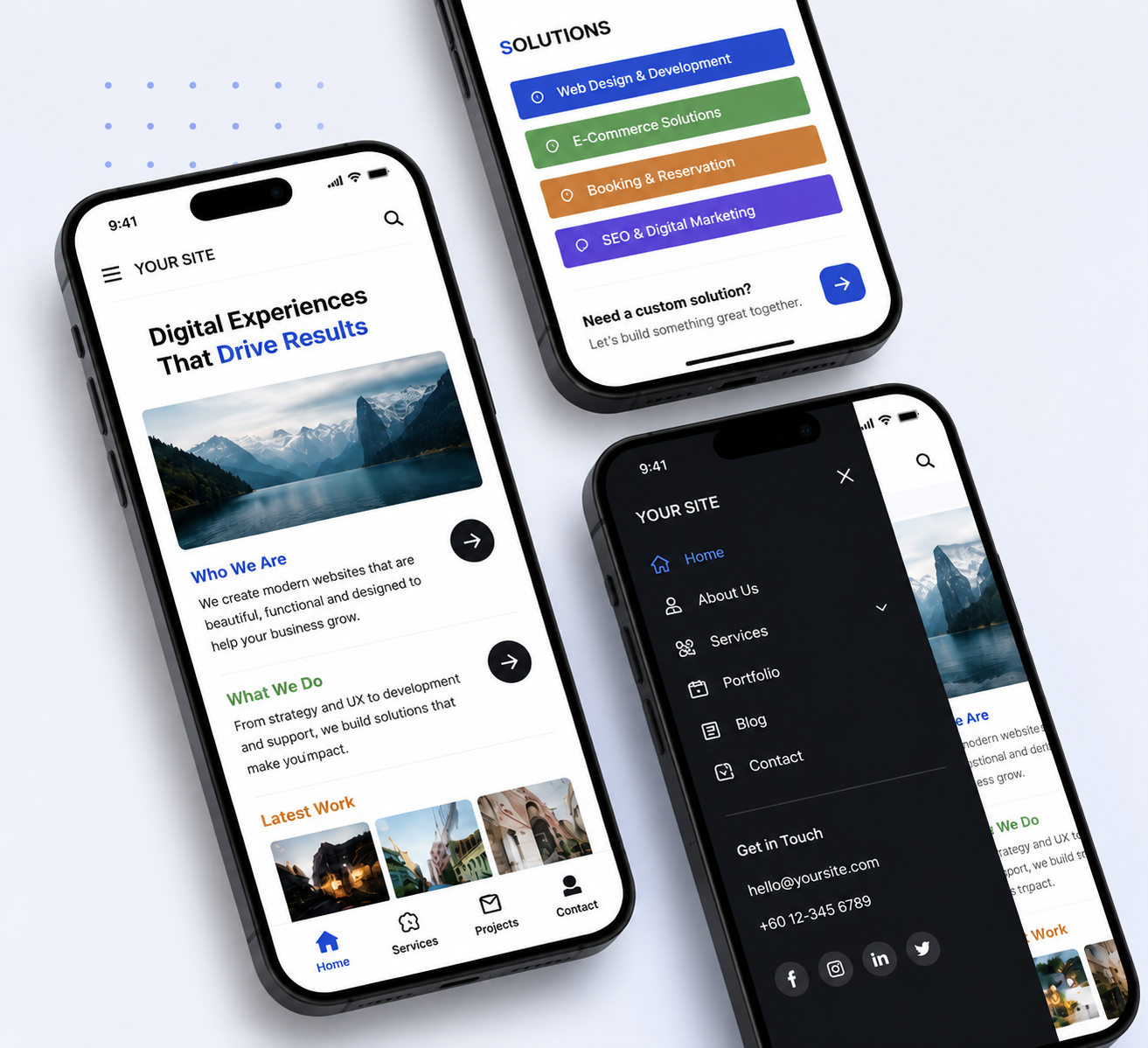 Web Design 3 mobile responesive image
